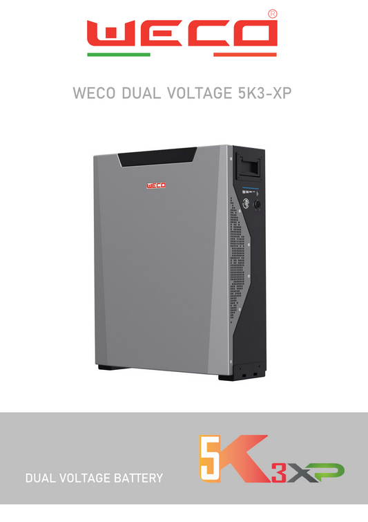 Batteria di accumulo per fotovoltaico Weco 5,3 kWh