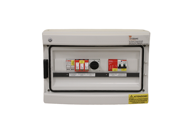 QUADRO TOTAL BOX monofase da 3 KW e n. 1 stringa