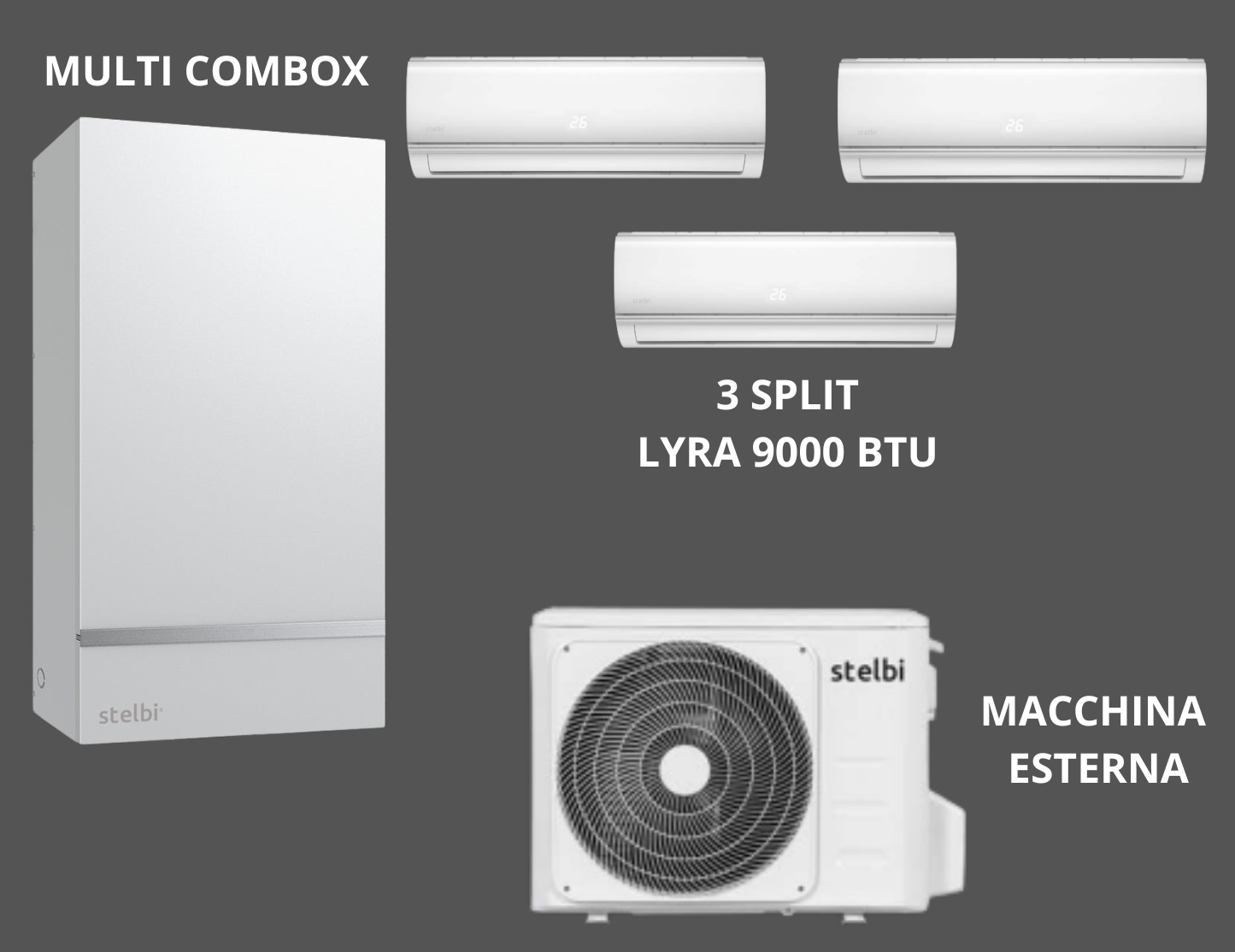 MULTI COMBOX  SOLUZIONE ALL-IN PER RISCALDAMENTO, RAFFRESCAMENTO.