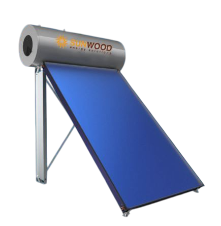 SOLARE TERMICO 300LT - TETTO A FALDA - SUNWOOD