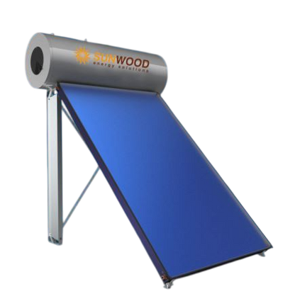SOLARE TERMICO 300LT - TETTO PIANO - SUNWOOD