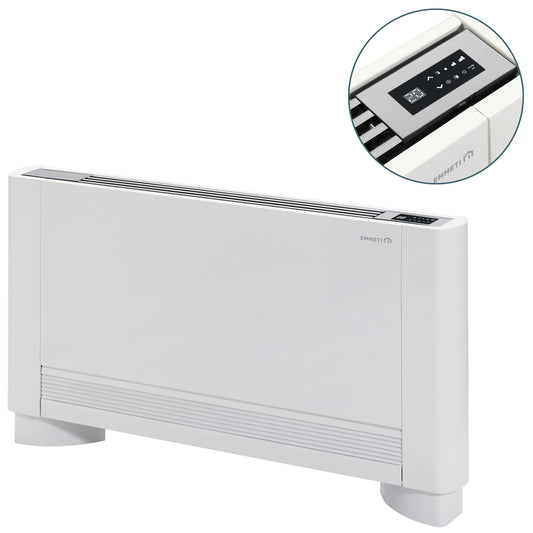 Ventilconvettore verticale a parete e pavimento - TERMOSTATO A BORDO THIN-4-V