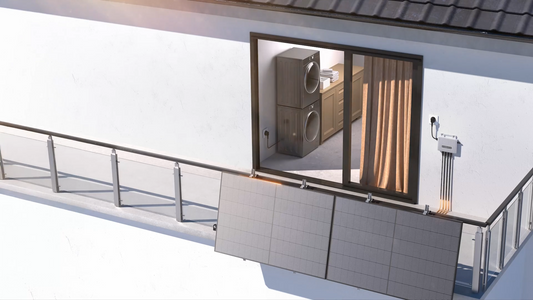 Kit Fotovoltaico da Balcone 1000w